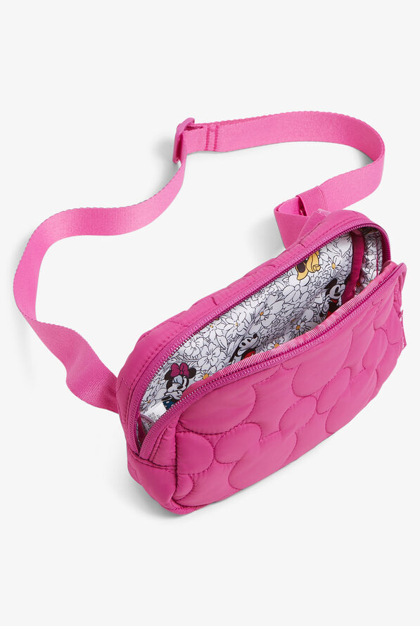 Riñonera pequeña acolchada Vera Bradley Disney's Mickey Featherweight Butterfly Bush Plum - Butterfly Bush Plum - 2