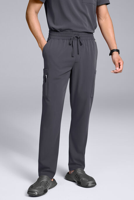 Hypothesis S-R Shift Ready Men's 8-Pocket Straight Leg Cargo Scrub Pant