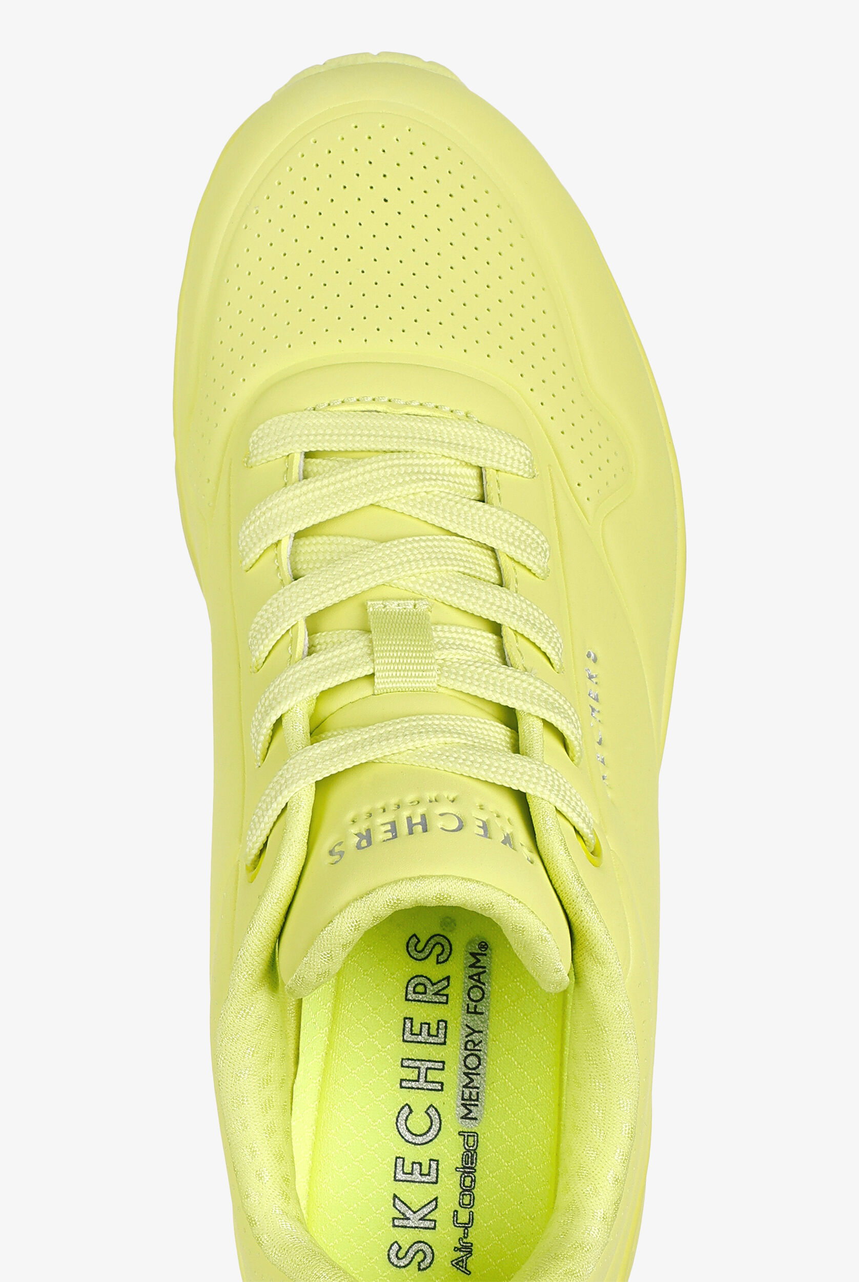 Skechers Street UNO - Stand On Air Lemon Athletic Lace Up Shoes