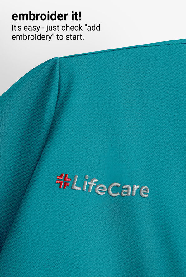 Strictly Scrubs Women's 4-Pocket Scrub Set - Teal - 6