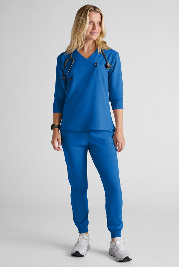 Conjunto de uniforme m&eacute;dico Easy STRETCH para mujer - Royal - 6