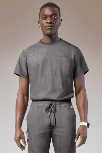 Hypothesis S-R Shift Ready Men’s 1-Pocket Tuck-In Crew Neck Scrub Top