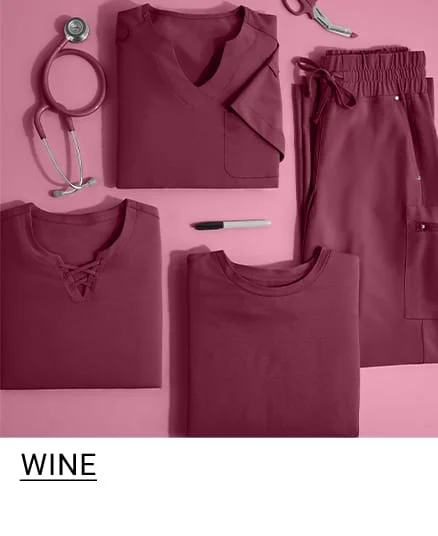 Shop Wine Scrubs