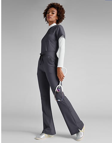 Hypothesis Meta FL Flare Leg High Waisted Scrub Pant