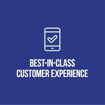 Best-in-class customer experience