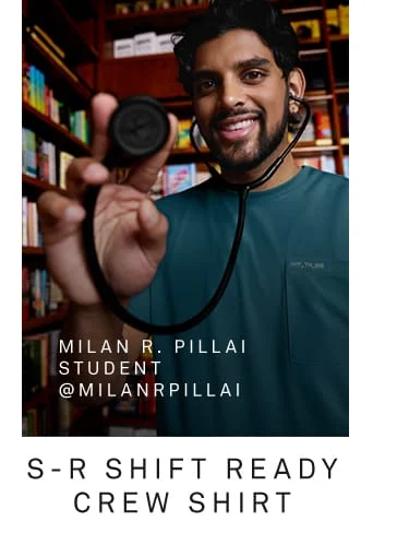 S-R Shift Ready Crew Shirt