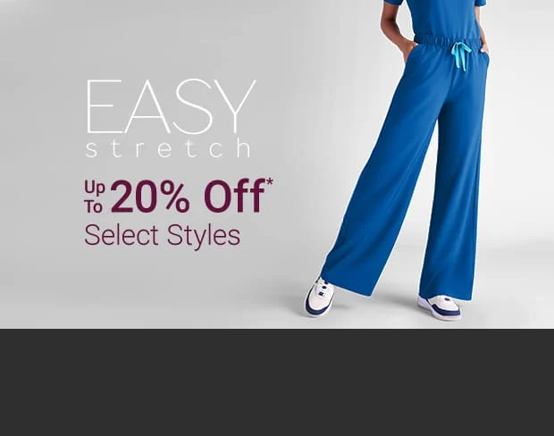 Save on Easy Stretch Scrubs