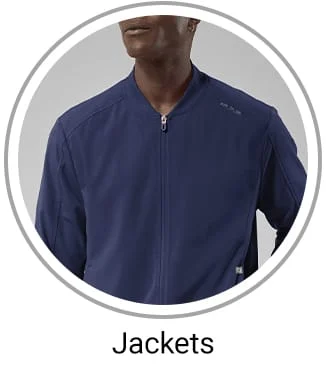 Men&rsquo;s Scrub Jackets 