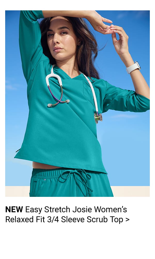 Easy Stretch Josie Scrub Top