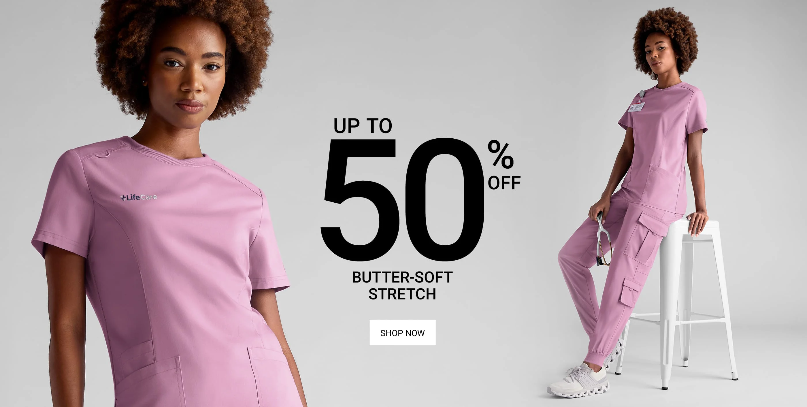 Butter-Soft Stretch Scrubs on Sale