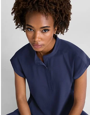 Hypothesis Meta Oversized Dolman Sleeve Scrub Top