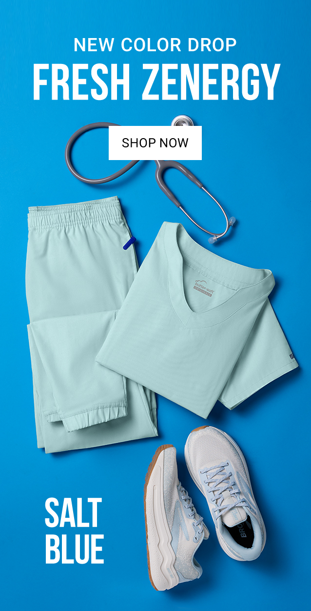 Salt Blue Color Scrubs