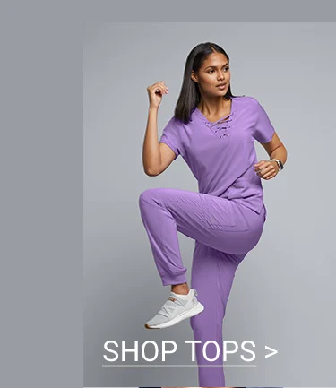 Easy Stretch Scrub Tops