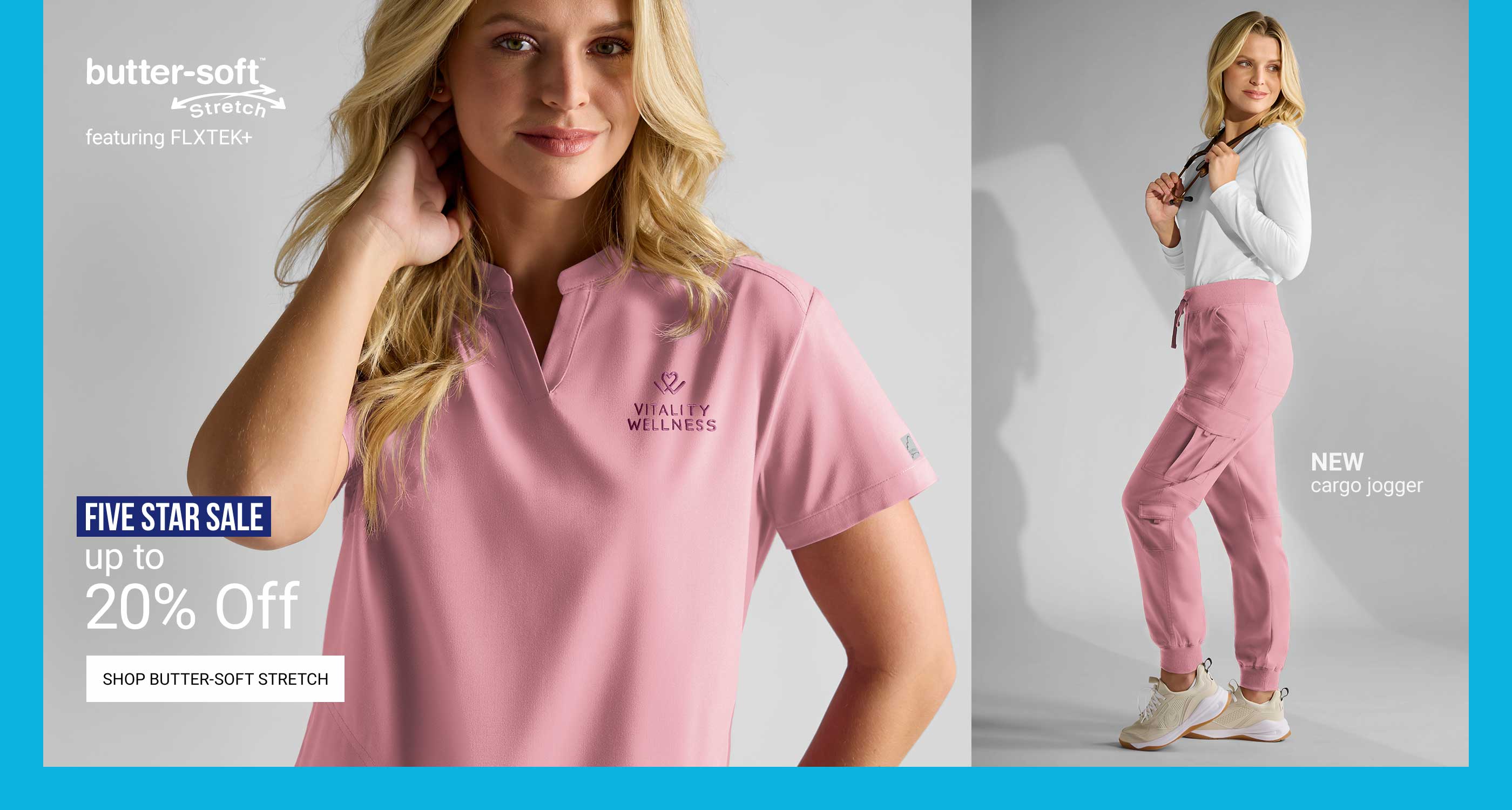 Butter-Soft Stretch Scrubs on Sale