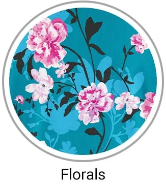 Floral Print Scrubs