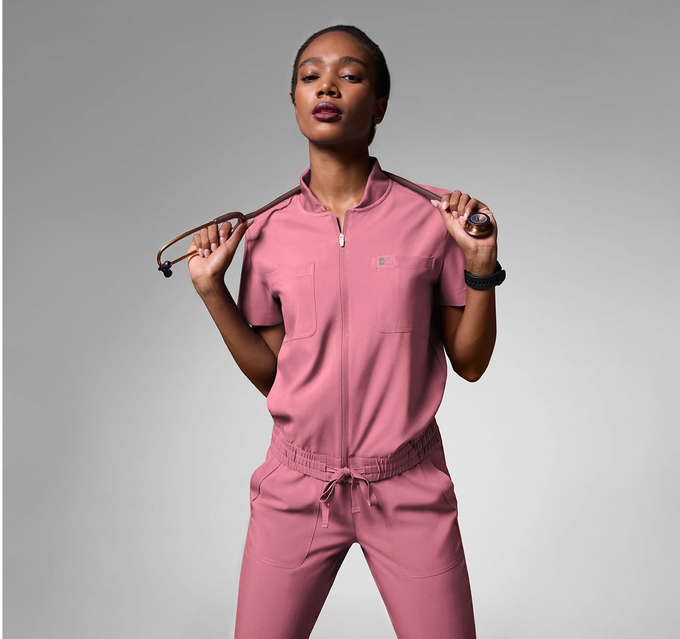 Easy Stretch Nika Top & Sydney Knit Waist Flare Leg Pant