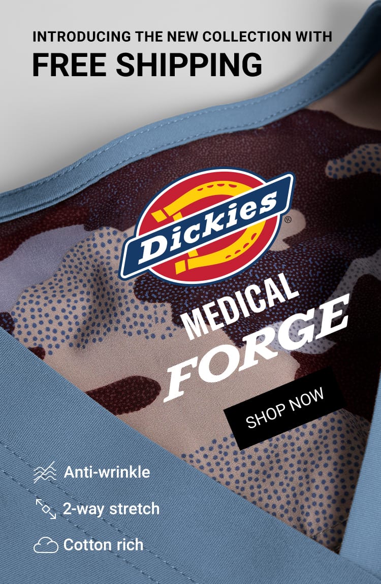 Dickies Forge Scrubs Free Shipping