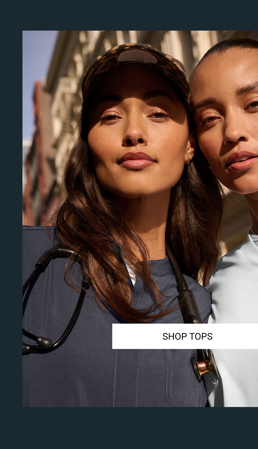 Easy Stretch Scrub Tops