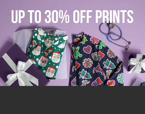 Save on Print scrubs