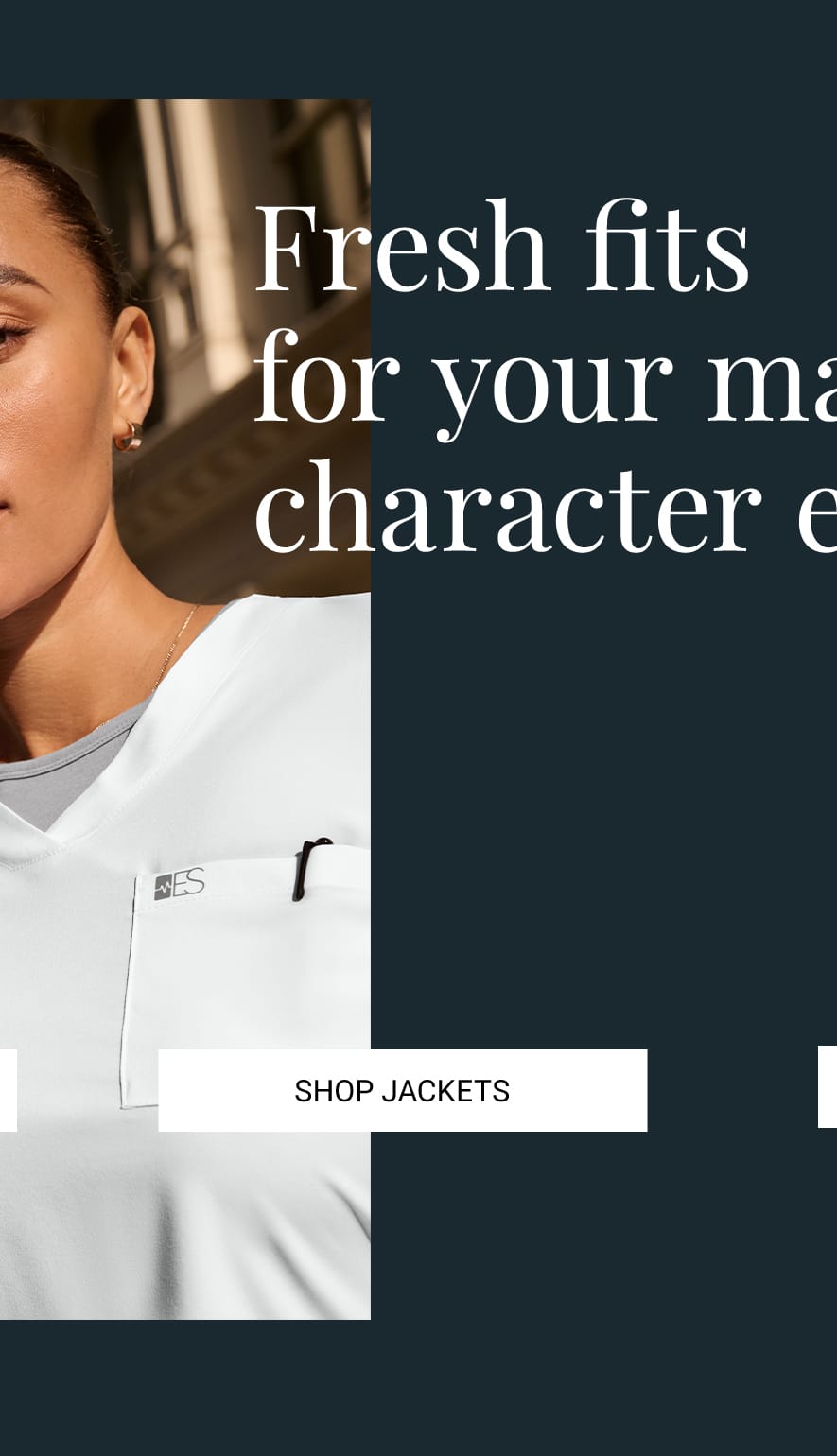 Easy Stretch Scrub Jackets