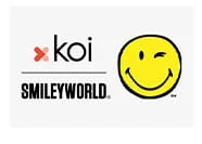 koi Smiley Scrubs