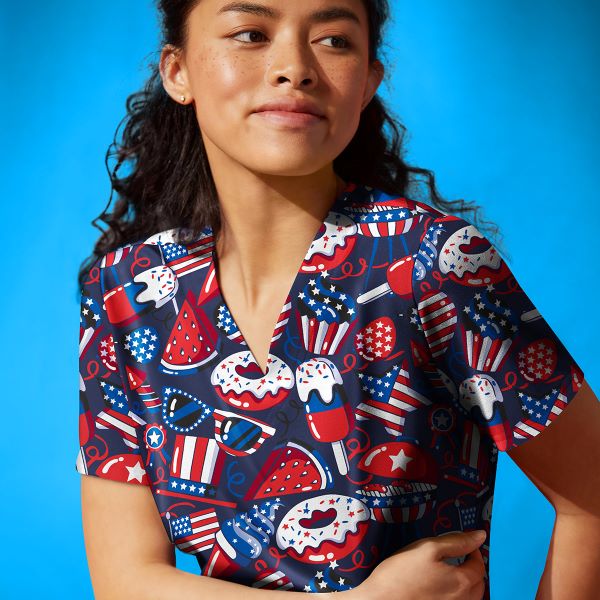 independence day scrubs