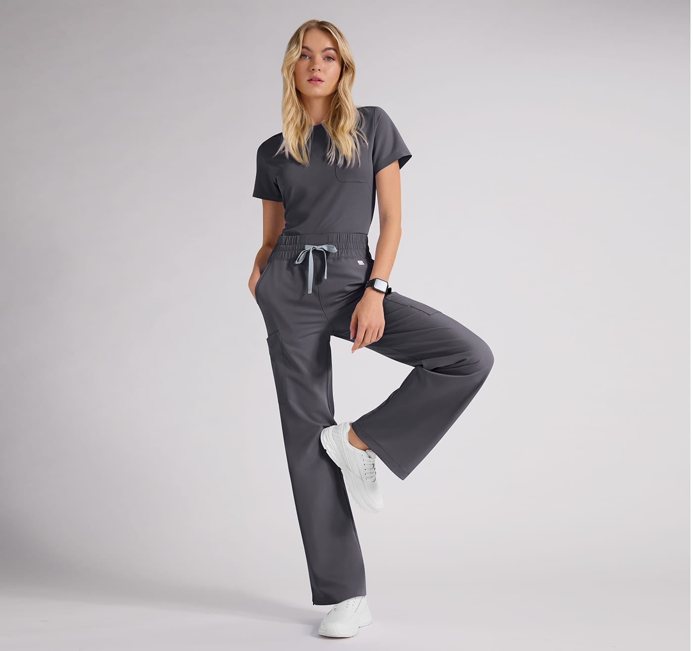 ReSurge Crystal Waisted Wide Leg Pant
