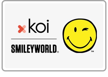koi Smiley Scrubs