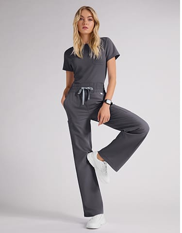 ReSurge Crystal Waisted Wide Leg Pant