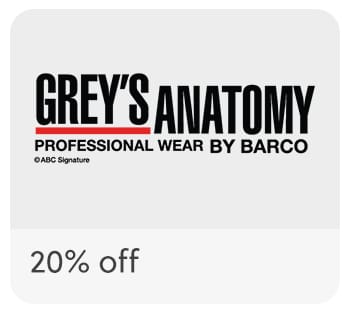Grey's Anatomy by Barco scrubs on sale