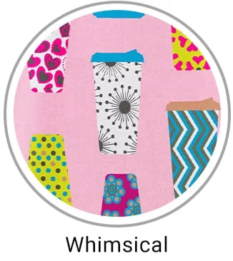 Whimsical Print Scrubs