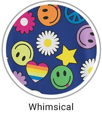 Whimsical Print Scrubs