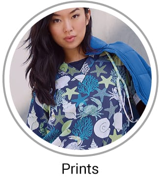 Women’s Print Scrub Tops 