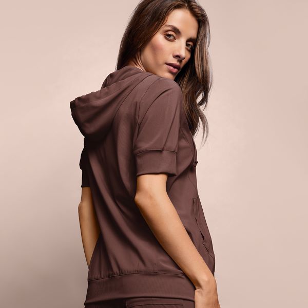 scrub hoodie