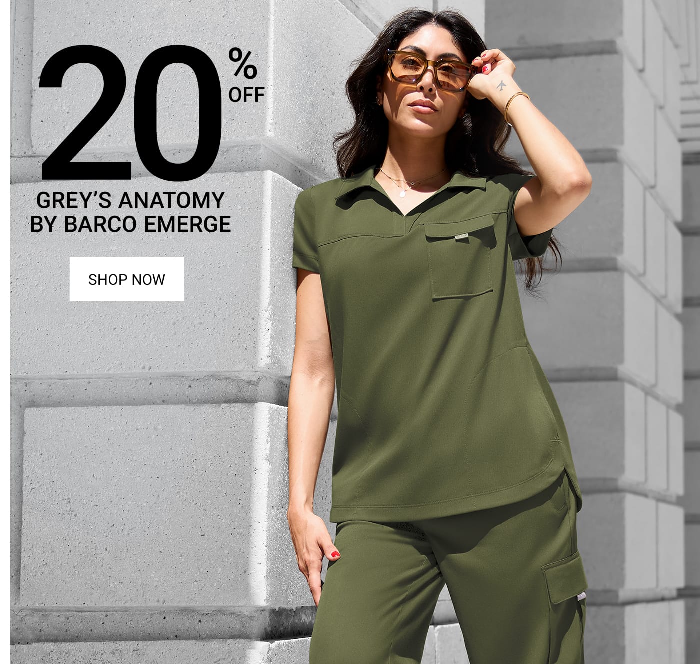 Grey's Anatomy by BarcioEmerge Scrubs on Sale