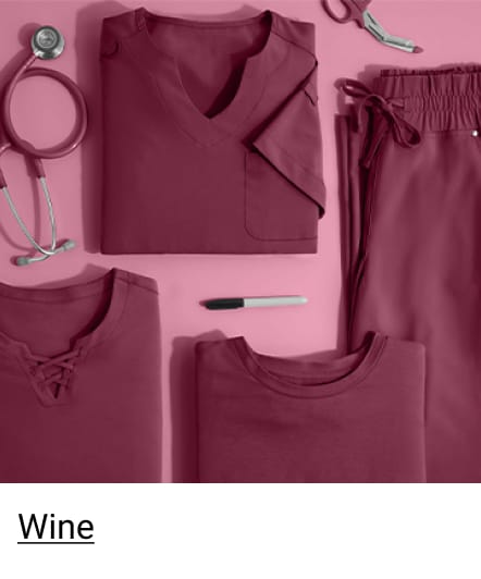 Shop Wine Scrubs