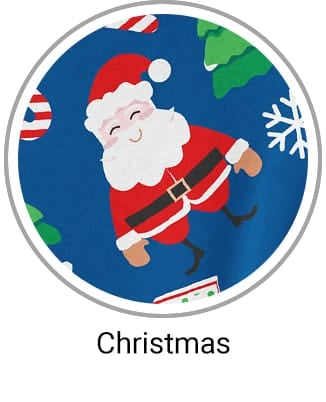 Christmas Print Scrubs 