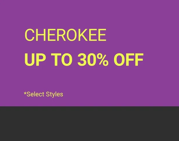 Save on Cherokee Scrubs