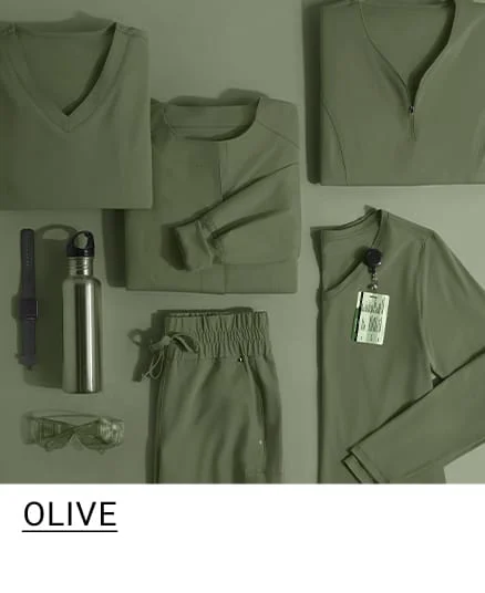 Shop Olive Scrubs