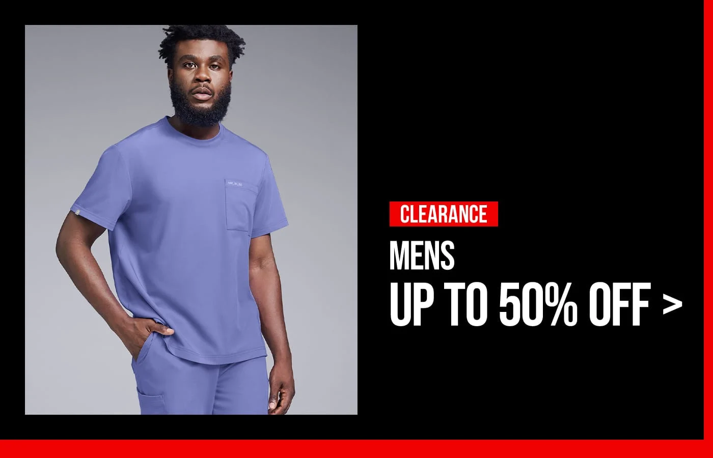 Men&rsquo;s Clearance Scrubs