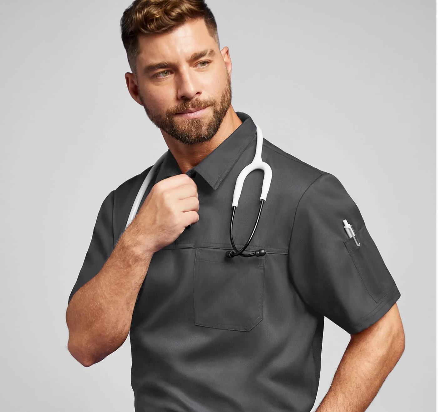 Advantage Men’s 3-Pocket Polo with Back Air-Mesh