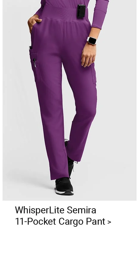 WhisperLite Semira Scrub Pant 