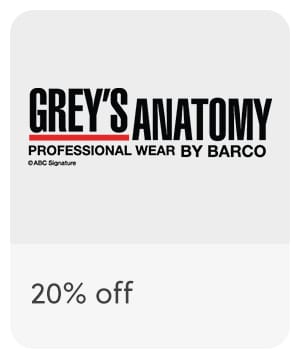 Grey's Anatomy by Barco scrubs on sale