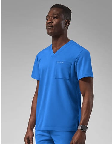 Hypothesis Omni V- Men’s 1-Pocket Tuck In Scrub Top