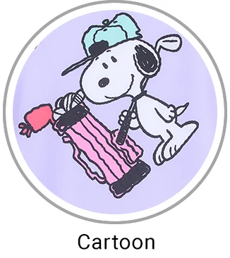 Cartoon Print Scrubs