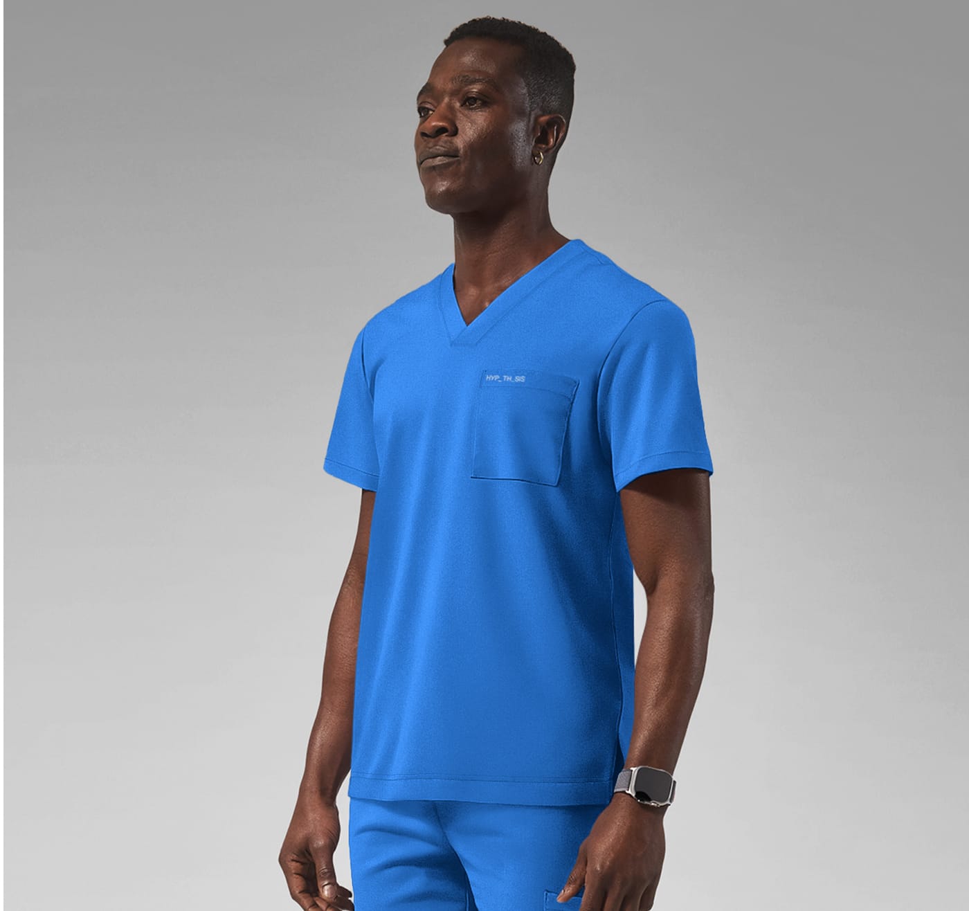Hypothesis Omni V- Men’s 1-Pocket Tuck In Scrub Top