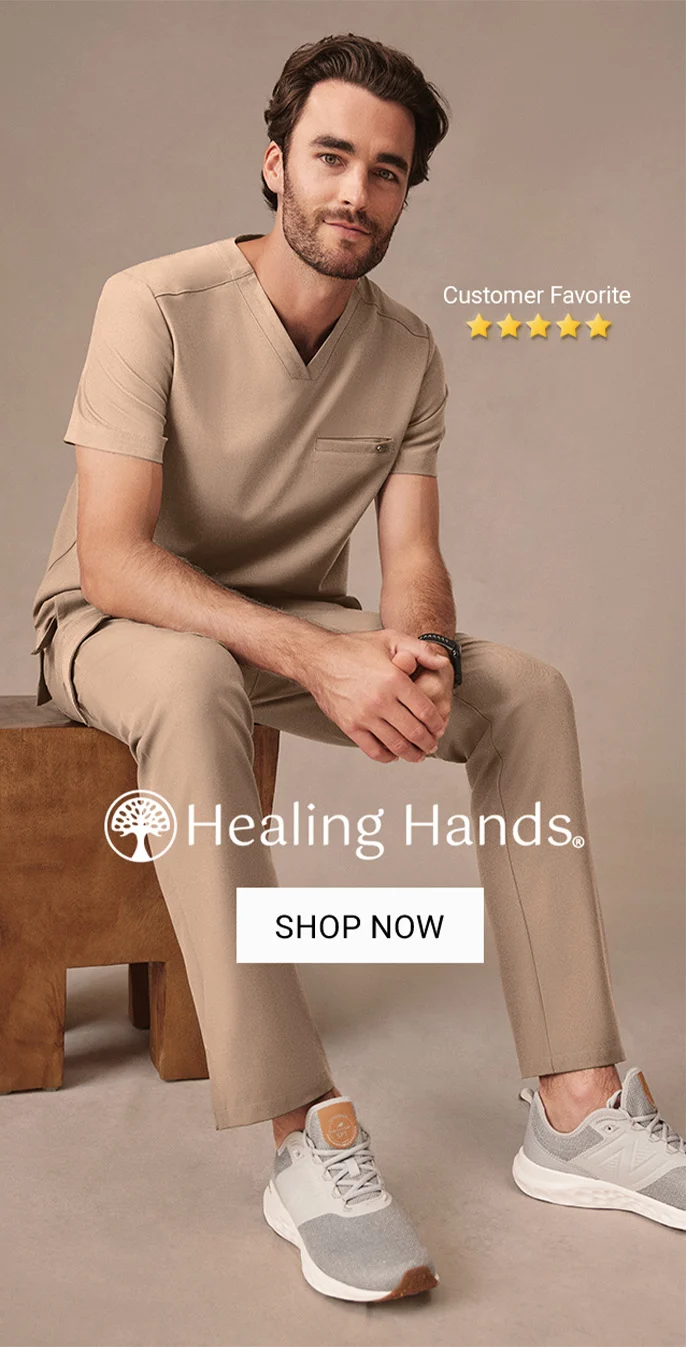 Men&rsquo;s Healing Hands Scrubs 