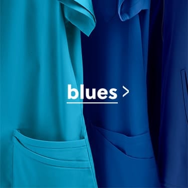 Blue Color Family Scrubs on Sale 