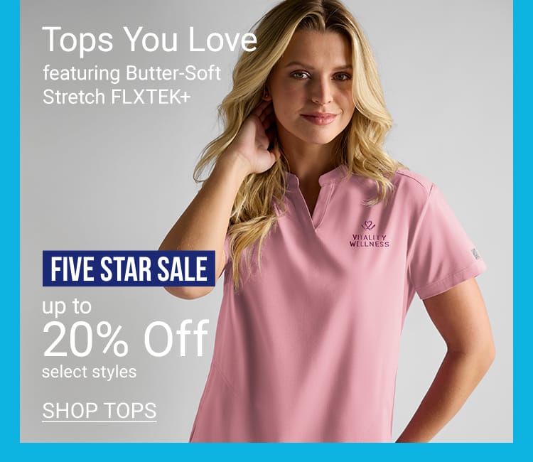 Scrub Tops on Sale
