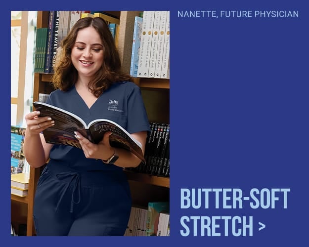 Butter-Soft Stretch Scrubs on Sale